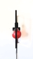 Metalowa lampa, kinkiet, Damaszek, czarna, metal, wysokość 40 cm (L-1909)