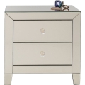 KARE Design outlet :: Szafka nocna Luxury Champagne 2 szuflady (83890)