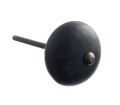 MADAM Stoltz :: Gałka do mebli szuflad szafek Simple czarna ceramiczna (TA2019)