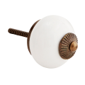MADAM Stoltz :: Gaka meblowa ceramiczna biała (TA5024)