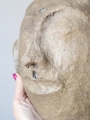 MADAM Stoltz :: Maska papier mache, dekoracja ścienna 24x15x27 cm (M010)