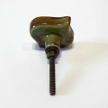 MADAM Stoltz :: Gałka ceramiczna zielona łezka 5179QCD
