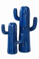 J-LINE :: Kaktus 28cm ceramiczny niebieski jl40536