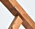 Wood old Stołek