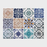 PODKŁADKI :: Podkładka na stół Patchwork Azulejos 40x30cm 