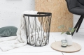 Stolik druciany Storage czarny 43cm
