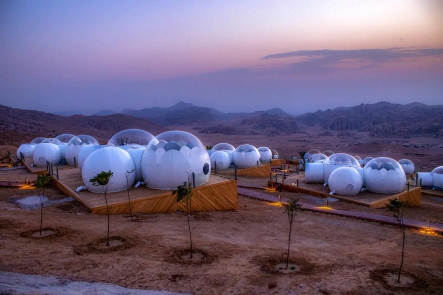 glamping Petra Jordania