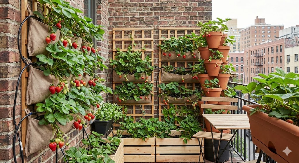 truskawki-na-balkonie