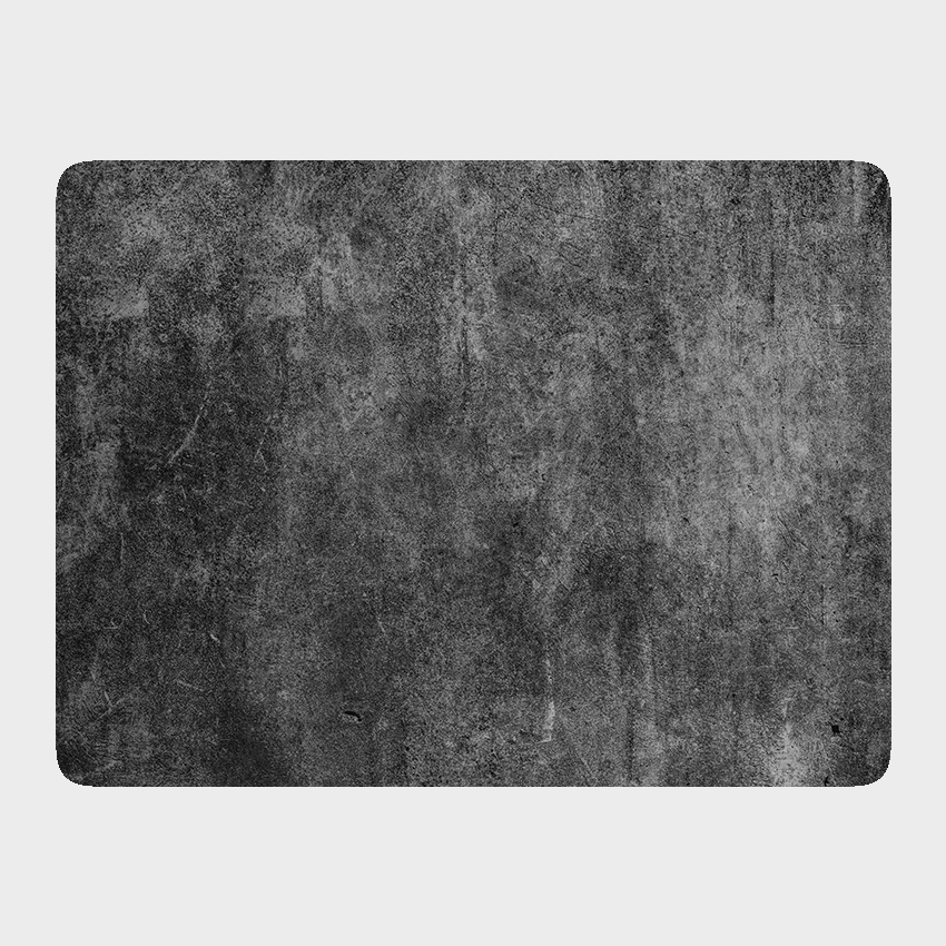 PODKŁADKI :: Zestaw 4szt. podkładek na stół Czarny Beton 40x30cm