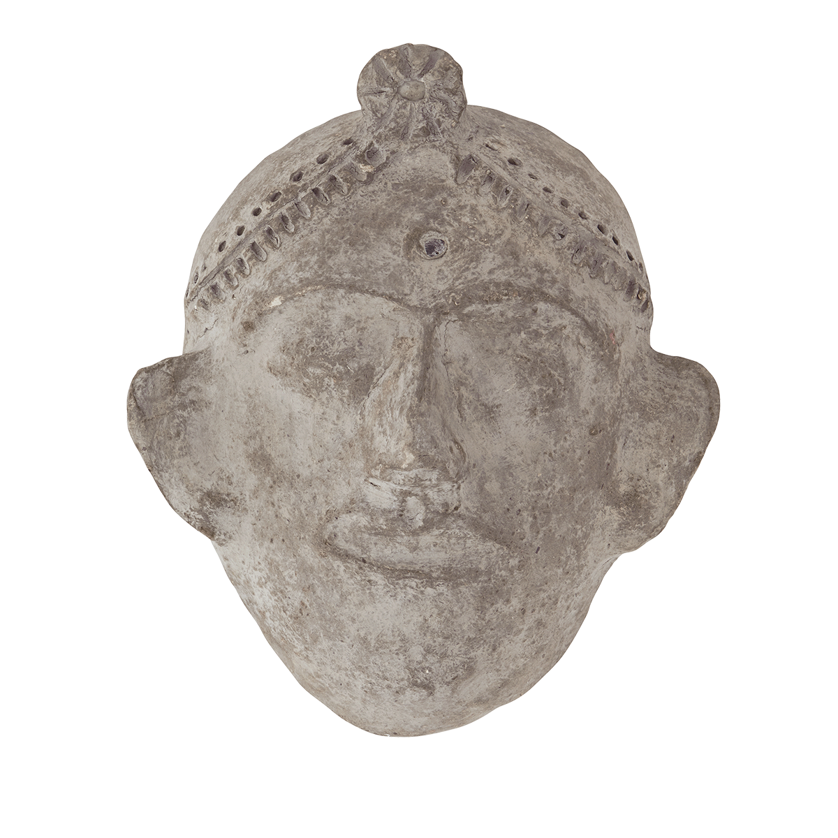 MADAM Stoltz :: Maska papier mache, wisząca dekoracja ścienna 24x15x27 cm (M010)