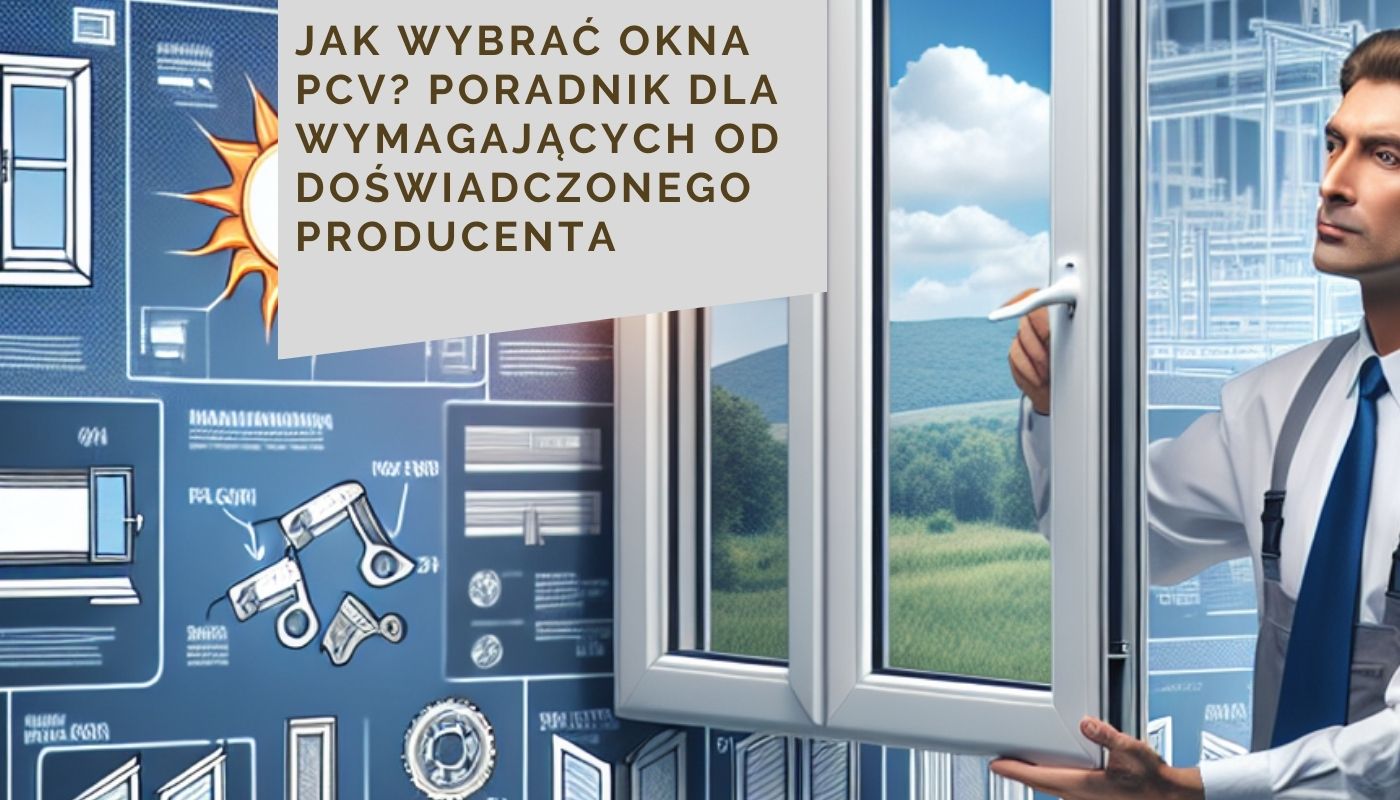 Jak wybrać okna PCV? Poradnik dla wymagających od doświadczonego producenta
