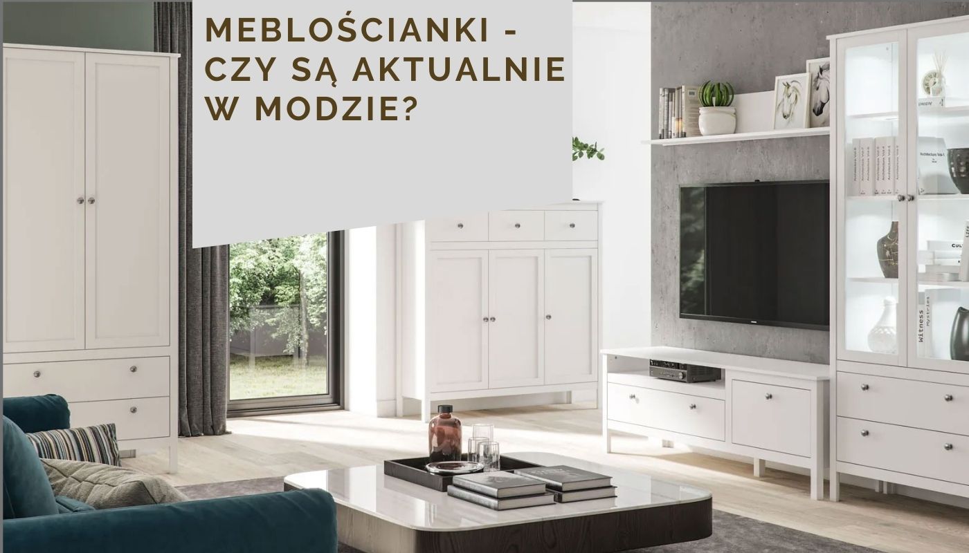Meblościanki - czy są aktualnie w modzie?