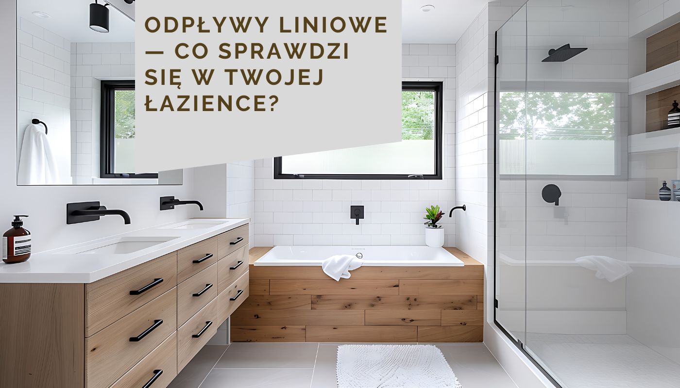 Odpływy liniowe — co sprawdzi się w Twojej łazience?