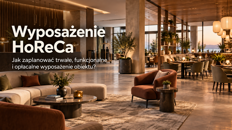 Wyposażenie HoReCa: jak zaplanować trwałe, funkcjonalne i opłacalne wyposażenie obiektu?