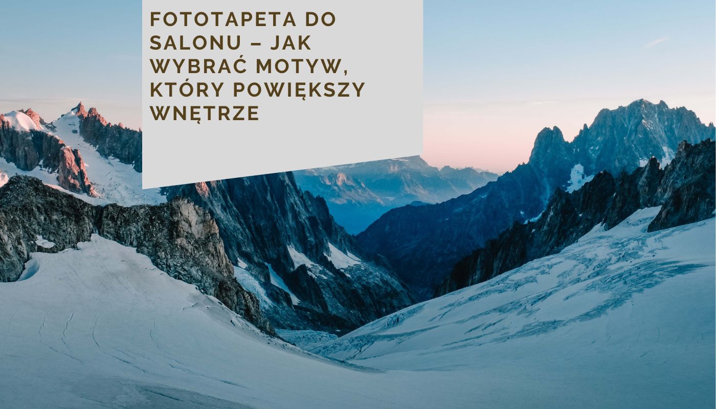 Fototapeta do salonu – jak wybrać motyw, który powiększy wnętrze